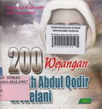 200 Wejangan Syekh Abdul Qadir al Jaelani