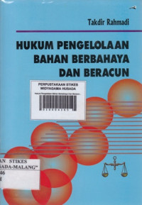 Hukum Pengelolaan Bahan Berbahaya Dan Beracun