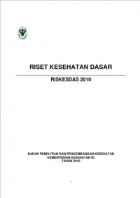 Riset Kesehatan Dasar 2010