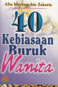 40 Kebiasaan Buruk Wanita