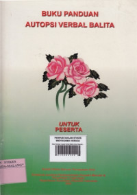 Buku Panduan Autopsi Verbal Balita (Untuk Peserta)