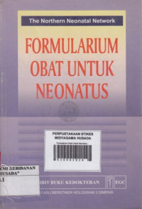 Formularium Obat Untuk Neonatus