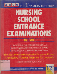 Nurshing School Entrance Examinations (The 1st name in test prep)