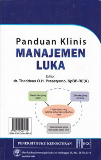 Panduan Klinis Manajemen Luka