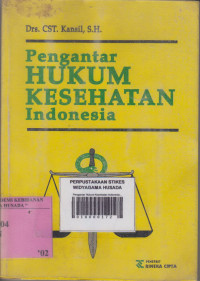 Pengantar Hukum Kesehatan Indonesia