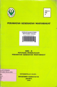 Perawatan Kesehatan Masyarakat