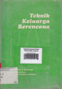 Teknik Keluarga Berencana